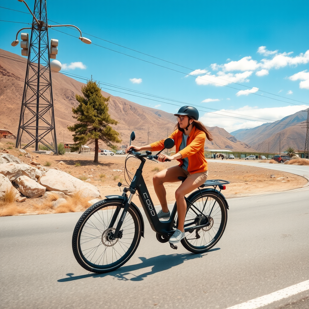 Modern electric bikes for effortless cycling through Kyrgyzstan's beautiful landscapes and city streets